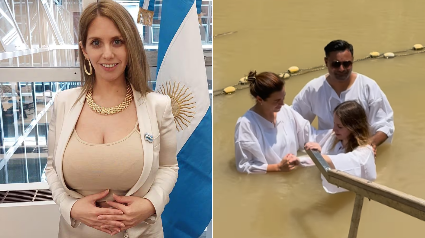 UNA DIPUTADA LIBERTARIA VIAJÓ PARA BAUTIZARSE EN EL RÍO JORDÁN post thumbnail image