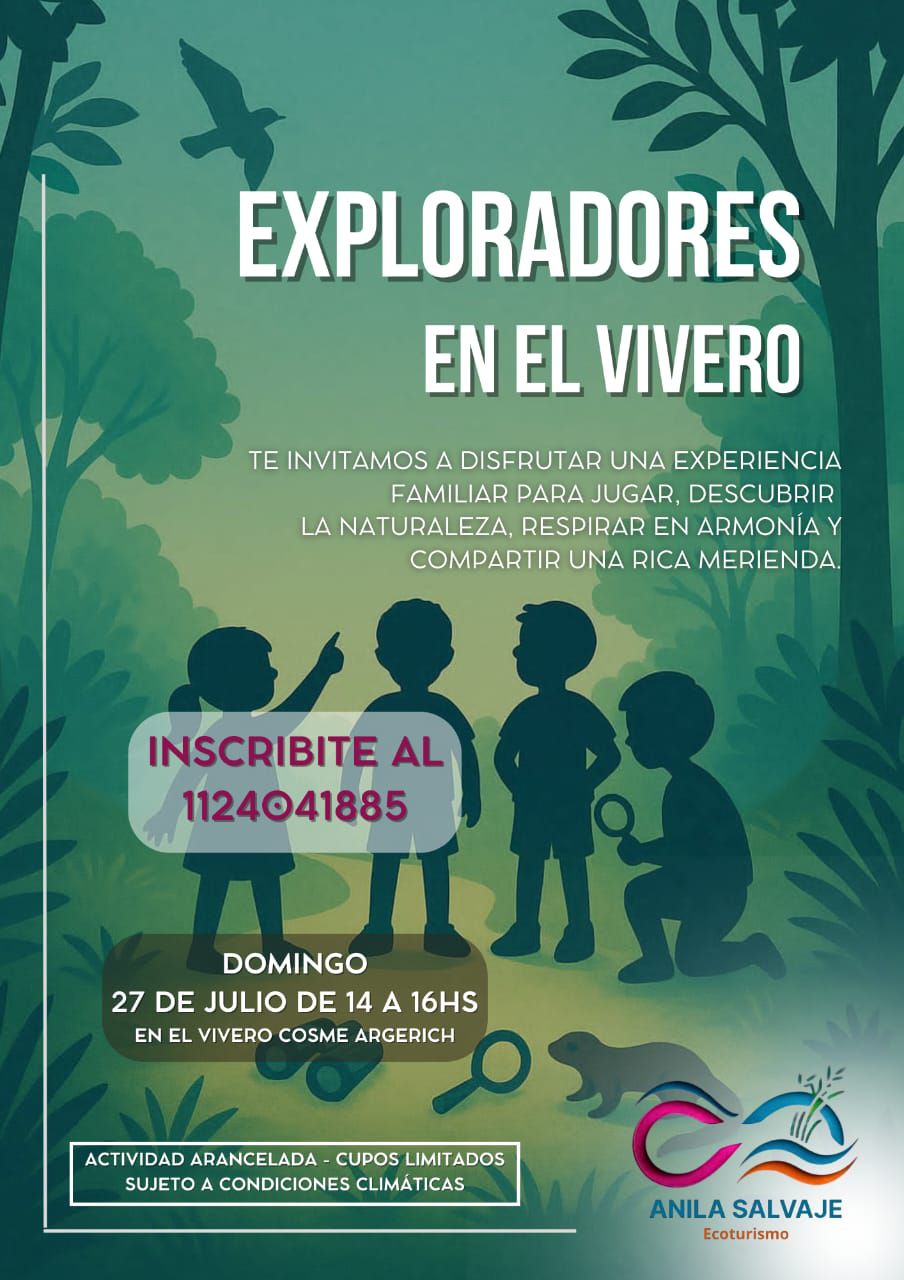EXPLORADORES DEL VIVERO: UNA AVENTURA PARA DESCUBRIR LA NATURALEZA EN FAMILIA