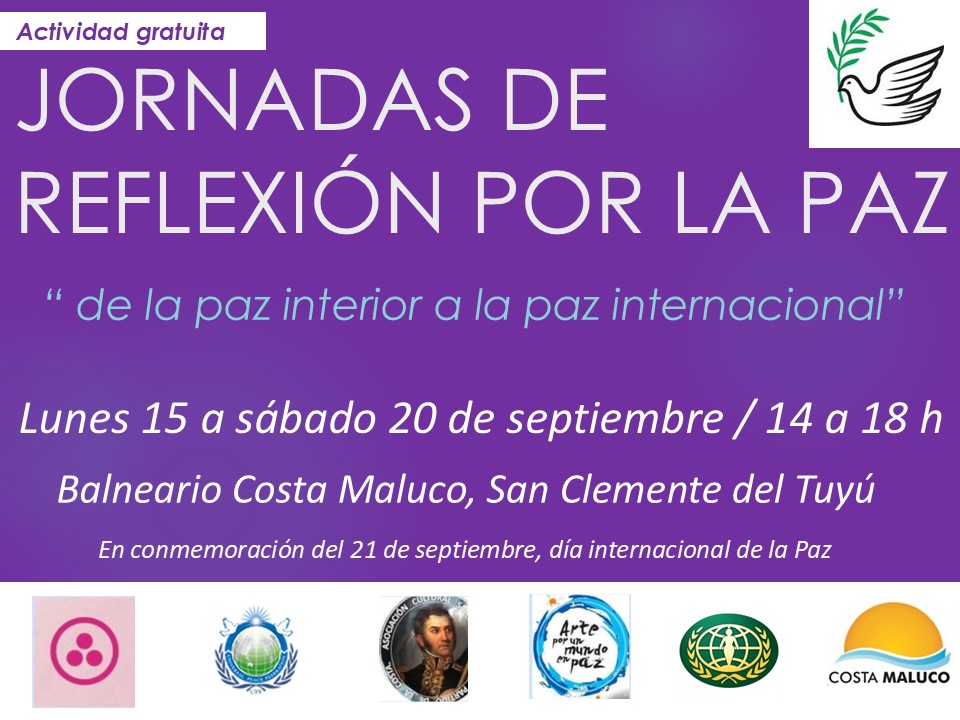 SAN CLEMENTE SERÁ SEDE DE LAS JORNADAS DE REFLEXIÓN POR LA PAZ