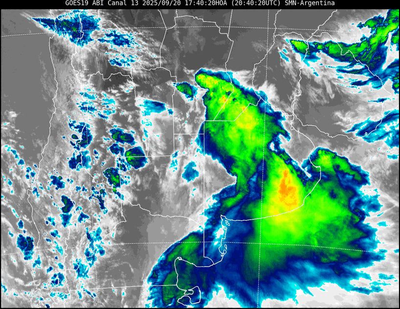 TORMENTAS FUERTES CON LLUVIAS INTENSAS