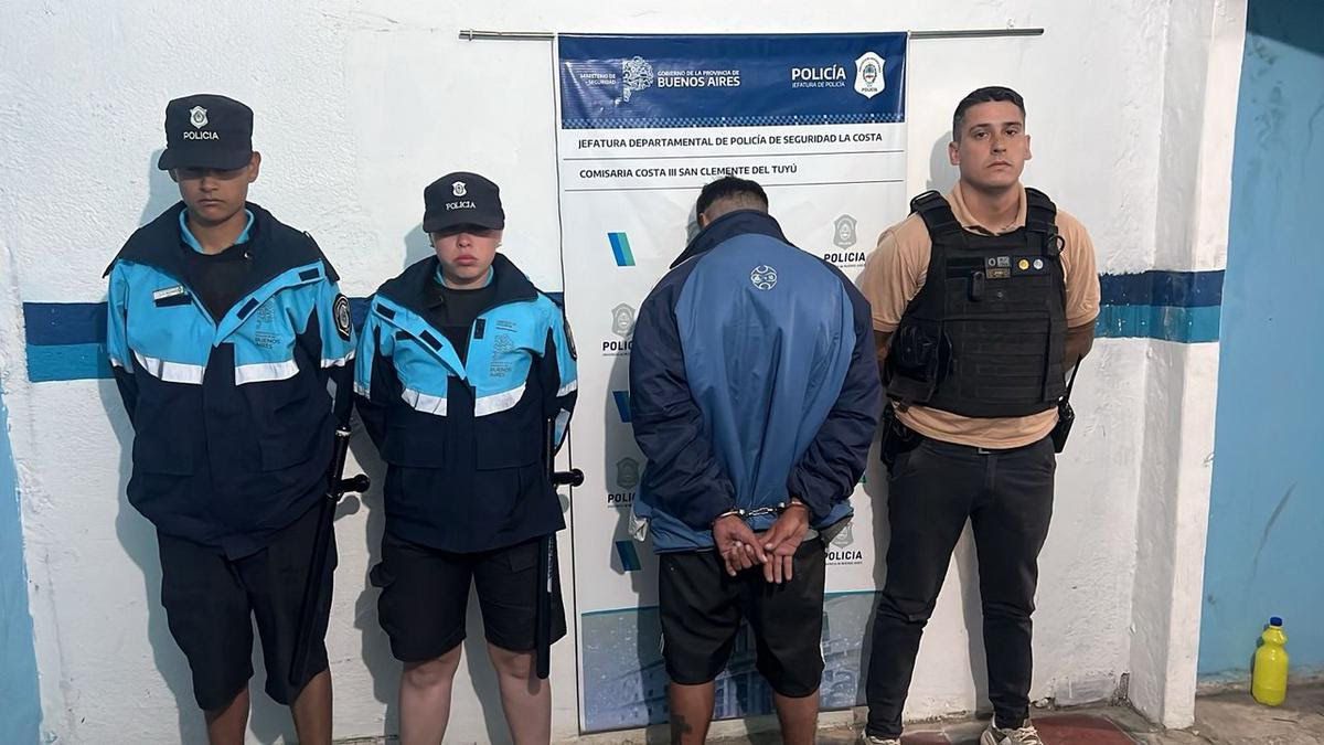 DETIENEN EN SAN CLEMENTE DEL TUYÚ A UN PRÓFUGO CON PEDIDO DE CAPTURA POR HOMICIDIO AGRAVADO
