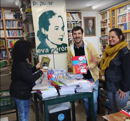 CARLOS OROQUIETA, Y LAS VENTAJAS DE HABER MUDADO LA BIBLIOTECA POPULAR EVA PERÓN DE RAUCH, A UN LOCAL MÁS AMPLIO CARLOS OROQUIETA, Y LAS VENTAJAS DE HABER MUDADO LA BIBLIOTECA POPULAR EVA PERÓN DE RAUCH, A UN LOCAL MÁS AMPLIO