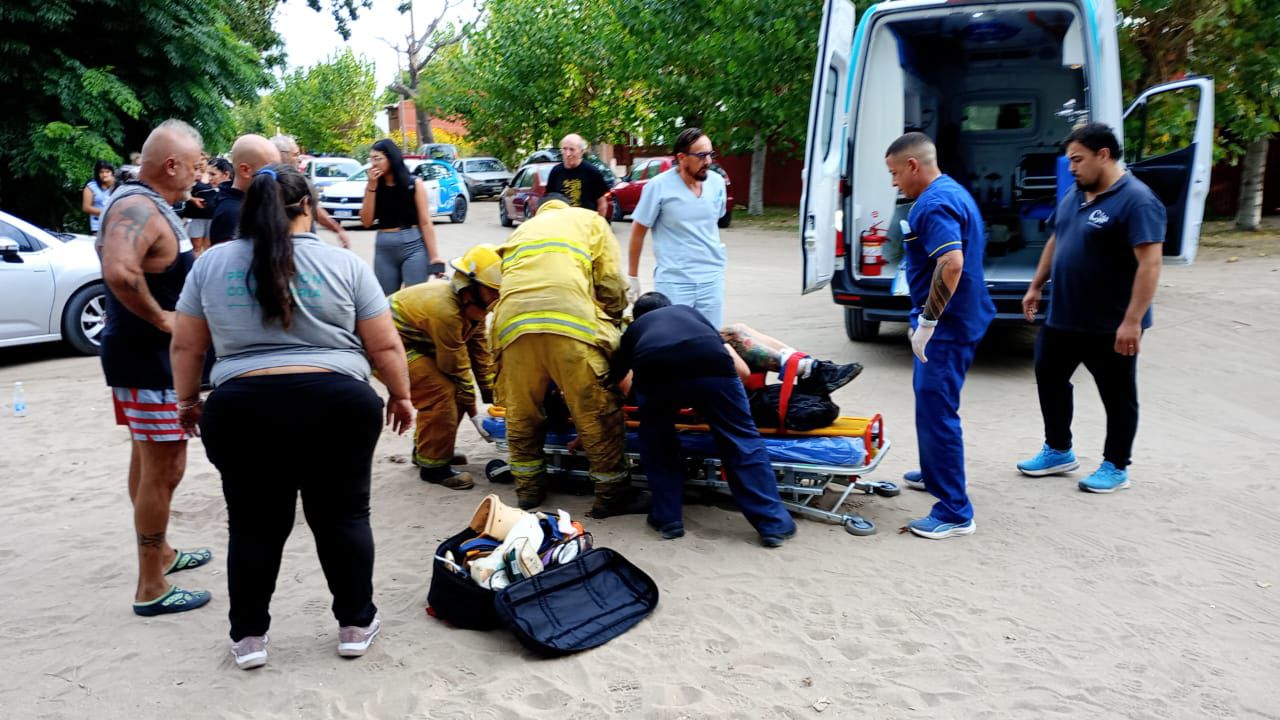 SAN CLEMENTE DEL TUYÚ: COLISIÓN ENTRE DOS MOTOS DEJÓ UNA MUJER HERIDA post thumbnail image