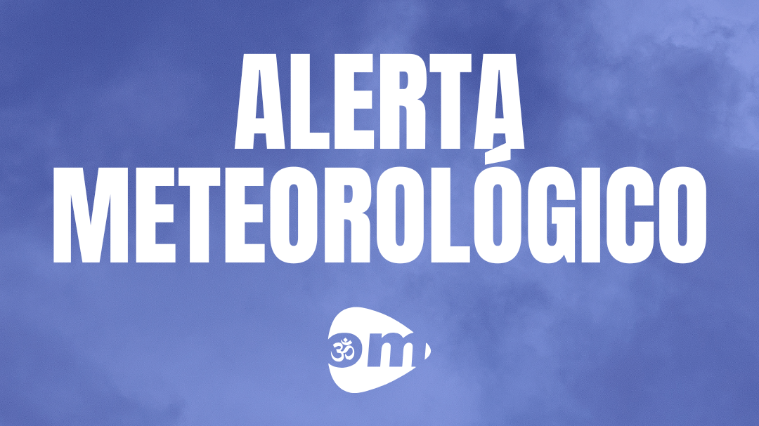 ALERTA METEOROLÓGICO POR TORMENTAS PARA EL VIERNES Y SÁBADO