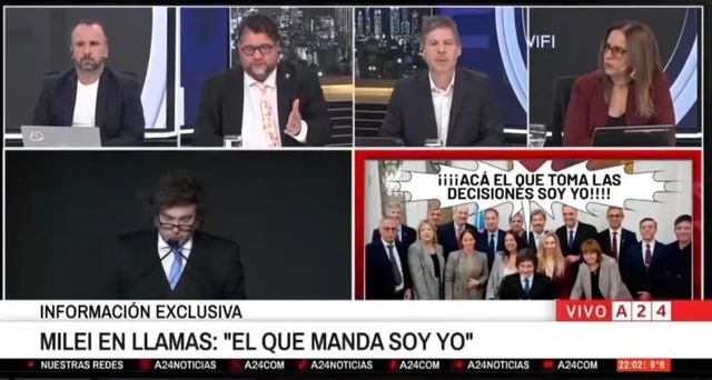 “NO ME INTERRUMPAS, EL QUE MANDA SOY YO”: LOS GRITOS DE MILEI A PATRICIA BULLRICH EN LA REUNIÓN DE GABINETE post thumbnail image