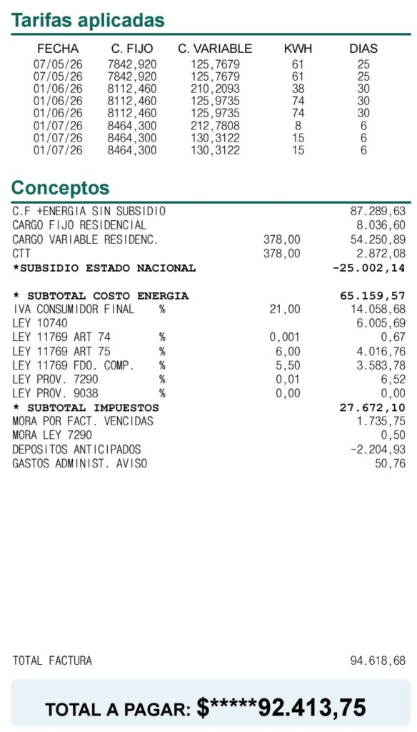 1000825851-584x1024 TARIFAZO ELÉCTRICO: EL ANÁLISIS TÉCNICO DE LAS FACTURAS Y EL PESO REAL DE LOS IMPUESTOS